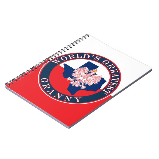 Caderno Espiral A maior avó do mundo (Left Side)