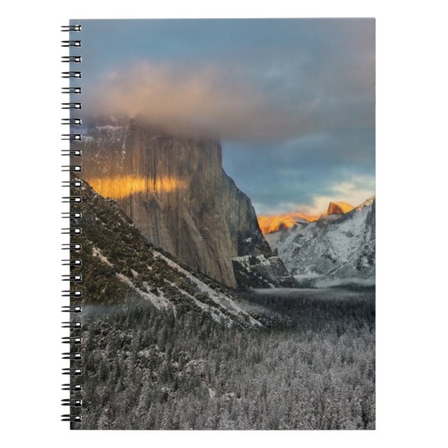 Caderno Espiral A marca do inverno (Frente)