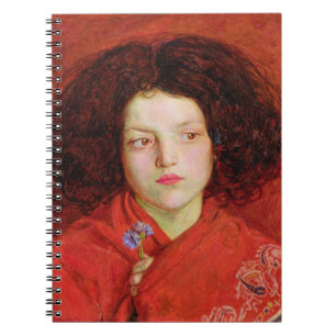 Caderno Espiral A menina irlandesa, 1860 (óleo nas canvas