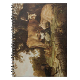 Caderno Espiral A Milkmaid Aelbert Cuyp