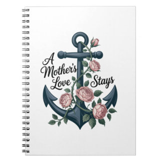 Caderno Espiral A Mother’s Love Stays