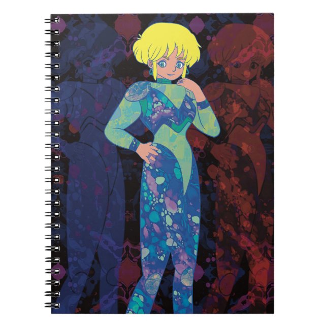 Caderno Espiral A Mulher do Espaço (Frente)