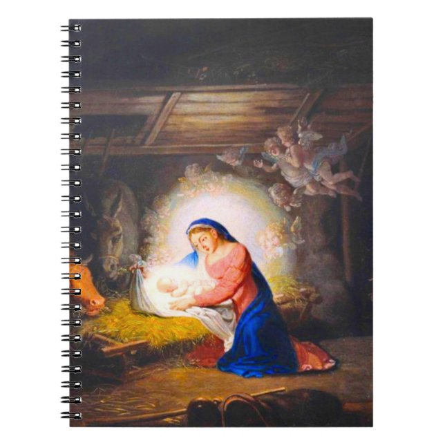 Caderno Espiral A Natividade do Cristo (Frente)