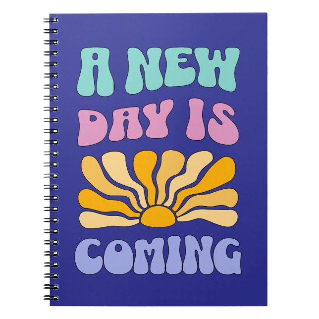 Caderno Espiral A New Day is Coming (Frente)