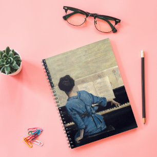 Caderno Espiral A Nota-chave William Merritt Chase