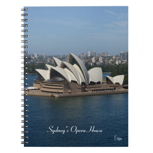 Caderno Espiral A Ópera de Sydney (Frente)