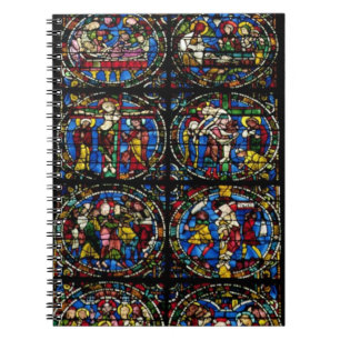 Caderno Espiral A paixão, janela de lanceta na fachada ocidental,