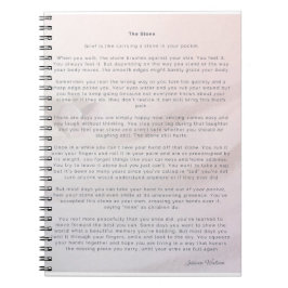 Caderno Espiral A Pedra