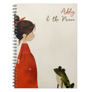 Caderno Espiral A Pequena Princesa e o Sapo