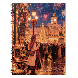 Caderno Espiral A Pequena Viajante Madrid Ano Novo