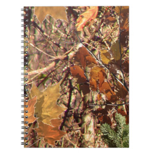 Caderno Espiral A pintura da camuflagem do Camo do caçador