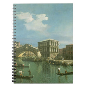 Caderno Espiral A ponte de Rialto, Veneza