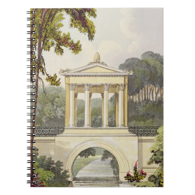 Caderno Espiral A ponte do templo, do repositório de Ackermann 'de (Frente)