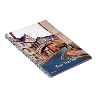Caderno Espiral A Ponte dos Sighs - Oxford