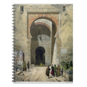 Caderno Espiral A porta de justiça, entrada ao Alhambra, Gra