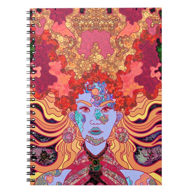 Caderno Espiral A Princesa de Vermelho (Frente)