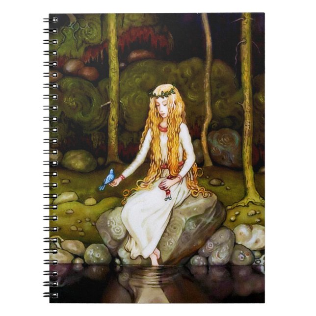 Caderno Espiral A Princesa na Floresta (Frente)