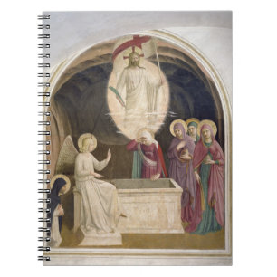 Caderno Espiral A ressurreição do cristo e das mulheres falsos e