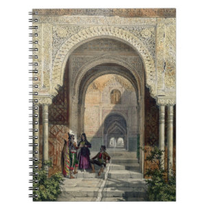 Caderno Espiral A sala das duas irmãs no Alhambra, Grana