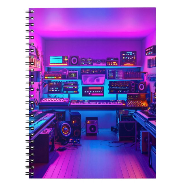 Caderno Espiral A Sala de Música (Frente)