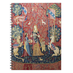 Caderno Espiral A Senhora e o Unicórnio, Cheiro