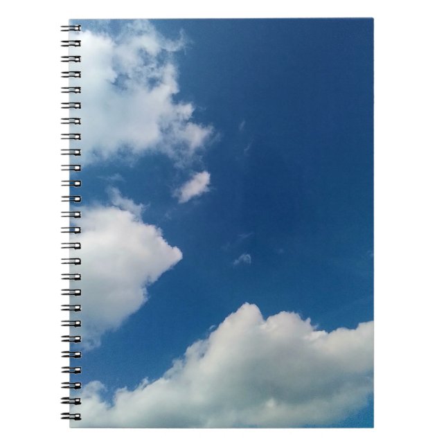 Caderno Espiral A softness to the clouds (Frente)