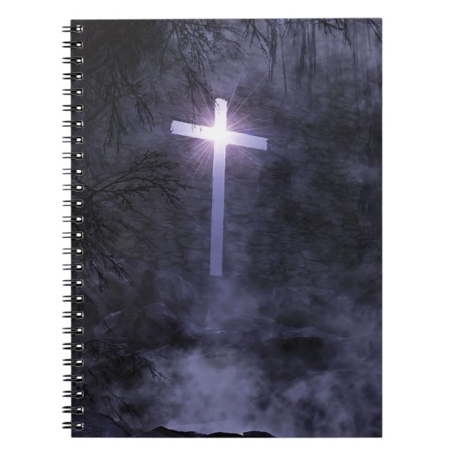 Caderno Espiral A Sua Luz Vem Para O Notebook (Frente)