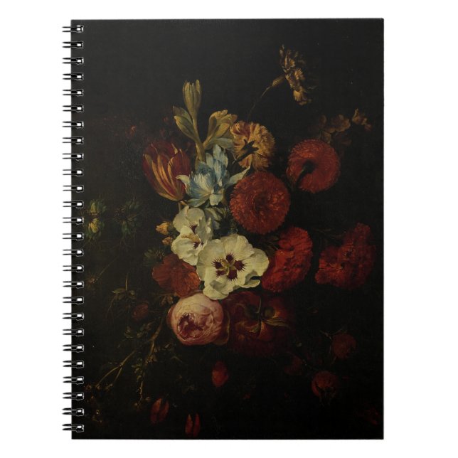 Caderno Espiral A vida com flores (Frente)