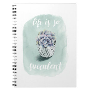 Caderno Espiral A vida é bem-sucedida
