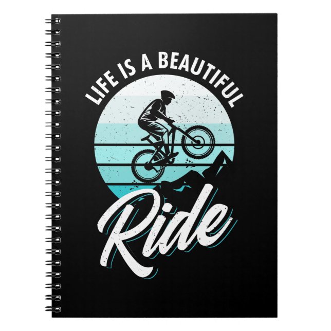 Caderno Espiral A Vida É Um Belo Passeio (Frente)