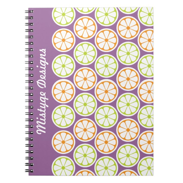 Caderno Espiral A vida me deu o notebook Lemons (Frente)