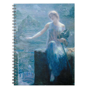 Caderno Espiral A Vigília da Valquíria Edward Robert Hughes Arte