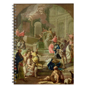 Caderno Espiral A visão de St. Benedict, c.1760