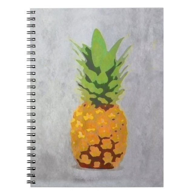 Caderno Espiral Abacaxi (Frente)