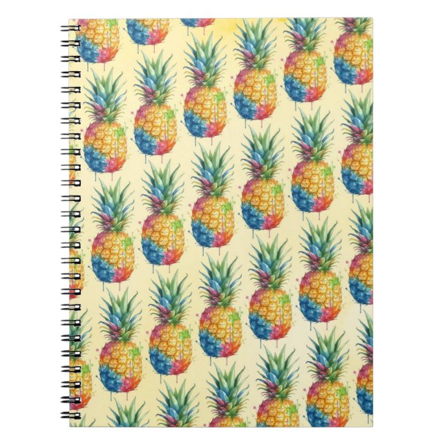 Caderno Espiral Abacaxi (Frente)