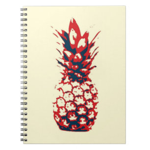 Caderno Espiral Abacaxi