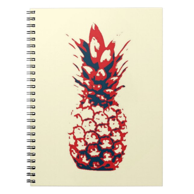 Caderno Espiral Abacaxi (Frente)