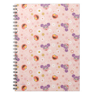 Caderno Espiral Abby Cadabby & Elmo Padrão de floresta