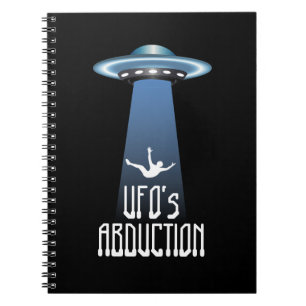 Caderno Espiral Abducção do UFO