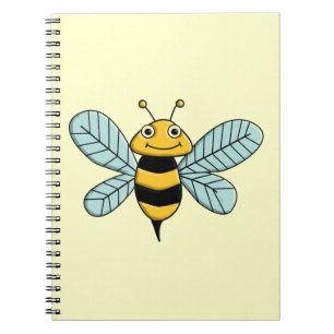 Caderno Espiral Abelha