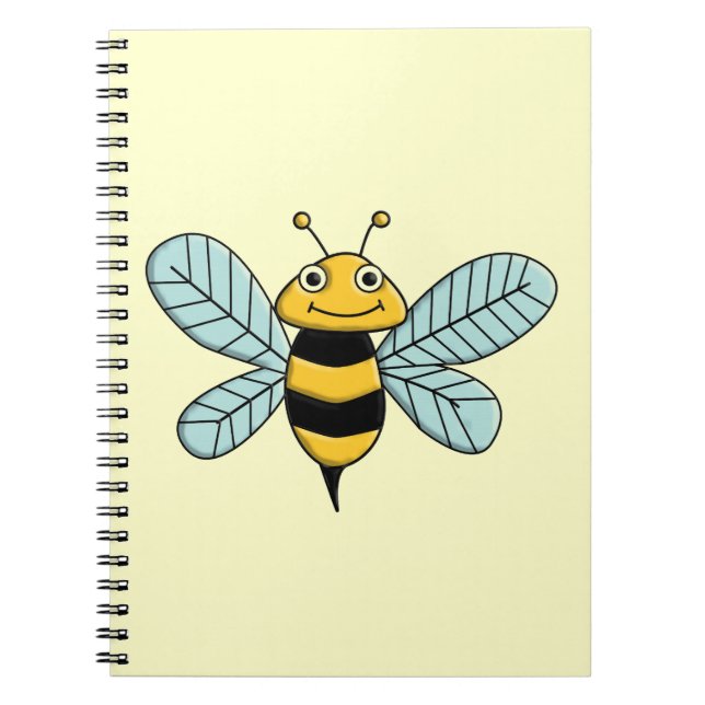 Caderno Espiral Abelha (Frente)