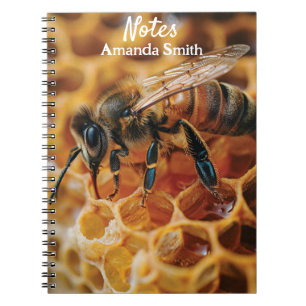Caderno Espiral Abelha de mel