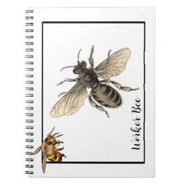 Caderno Espiral Abelha do Trabalhador