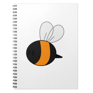 Caderno Espiral Abelha pequena Design2