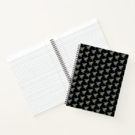 Caderno Espiral - Abelha (preta)
