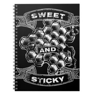 Caderno Espiral Abelhas de mel doce e picante