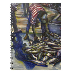 Caderno Espiral Abençoações de sábado, Ilha Harbor