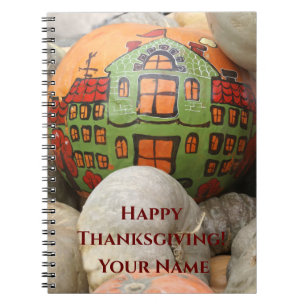 Caderno Espiral Abóbora