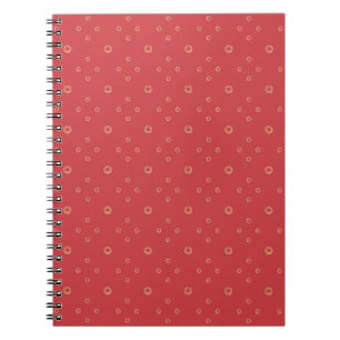 Caderno Espiral Abóbora Zínia Dourada Sol