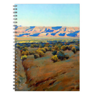 Caderno Espiral Abordagem de Maynard Dixon a Zion